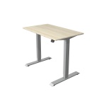 elektrisch höhenverstellbarer Schreibtisch/ Stehtisch, Verstellung 74 bis 123 cm 